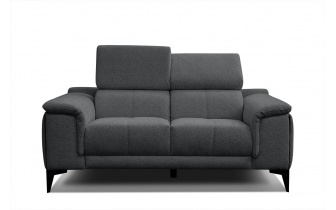 Canapé droit 2 places avec appuis-tête réglables MATERA