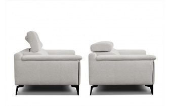 Canapé droit 2 places avec appuis-tête réglables MATERA