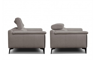 Canapé droit 2 places avec appuis-tête réglables MATERA