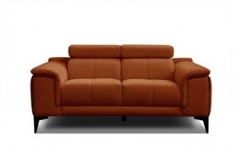 Canapé droit 2 places avec appuis-tête réglables MATERA