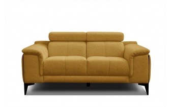 Canapé droit 2 places avec appuis-tête réglables MATERA