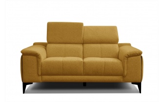 Canapé droit 2 places avec appuis-tête réglables MATERA