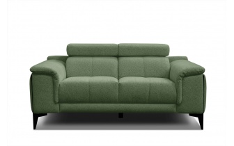 Canapé droit 2 places avec appuis-tête réglables MATERA