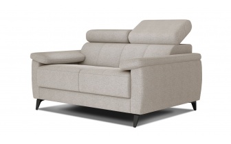 Canapé droit 2 places avec appuis-tête réglables TAUNUS