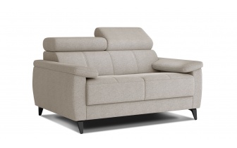 Canapé droit 2 places avec appuis-tête réglables TAUNUS