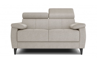 Canapé droit 2 places avec appuis-tête réglables TAUNUS