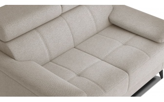 Canapé droit 2 places avec appuis-tête réglables TAUNUS