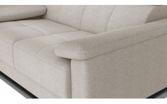 Canapé droit 2 places avec appuis-tête réglables TAUNUS