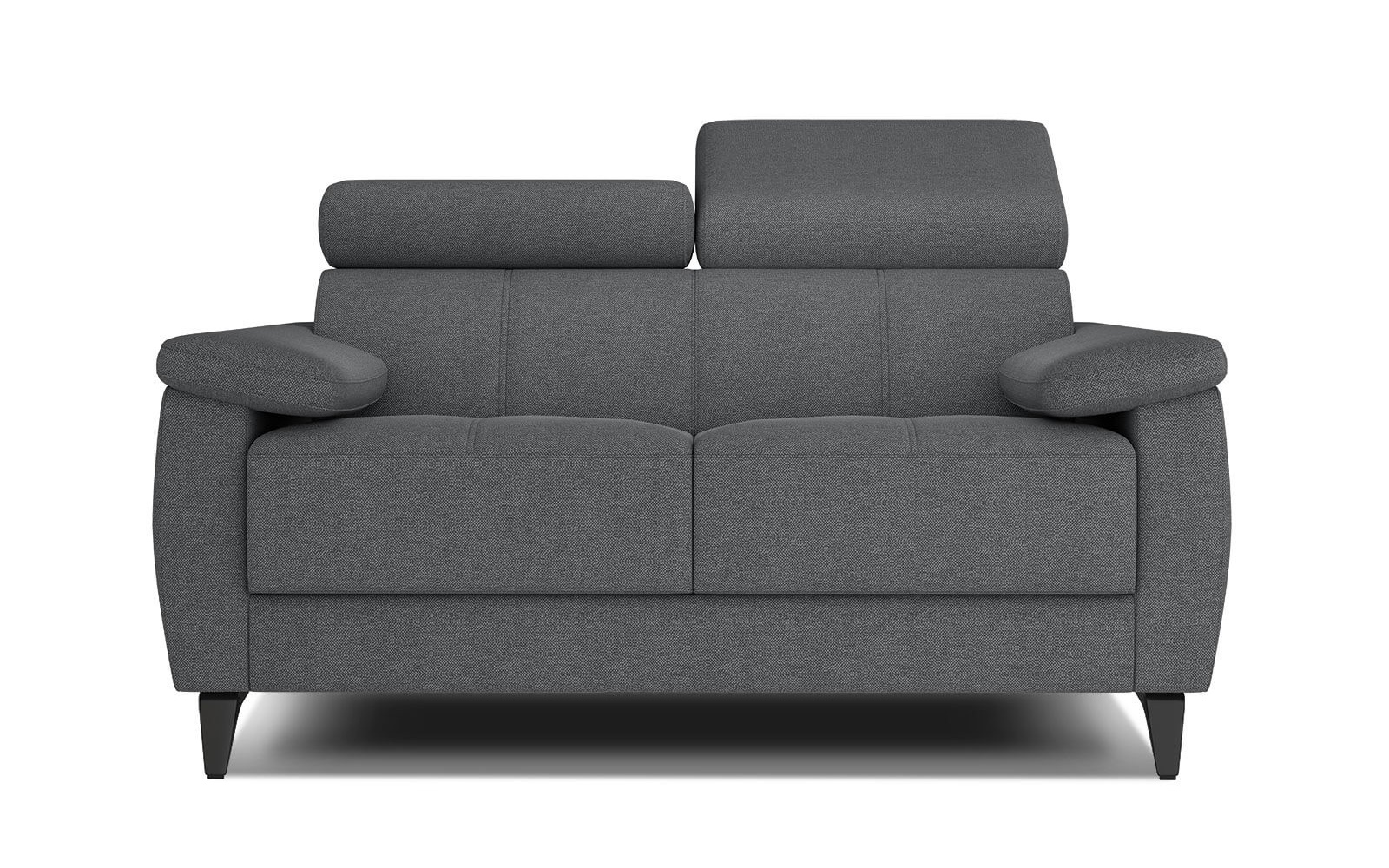 Canapé droit 2 places avec appuis-tête réglables TAUNUS