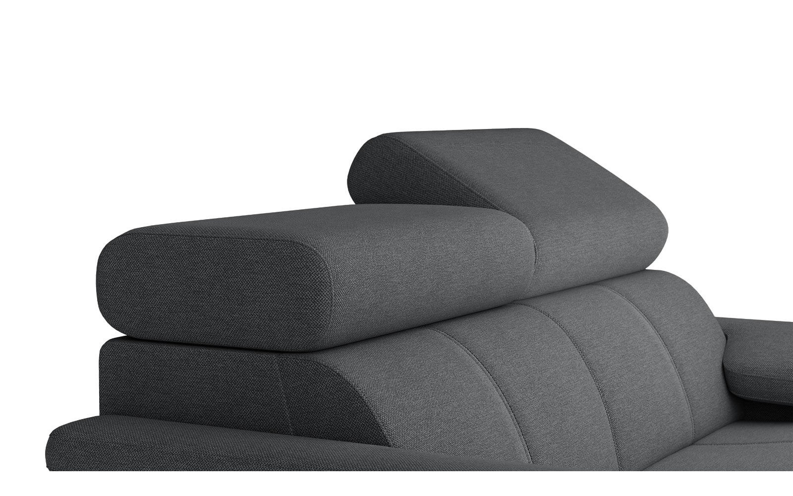 Canapé droit 2 places avec appuis-tête réglables TAUNUS