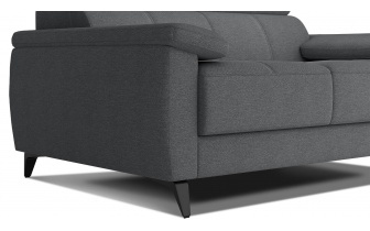 Canapé droit 2 places avec appuis-tête réglables TAUNUS