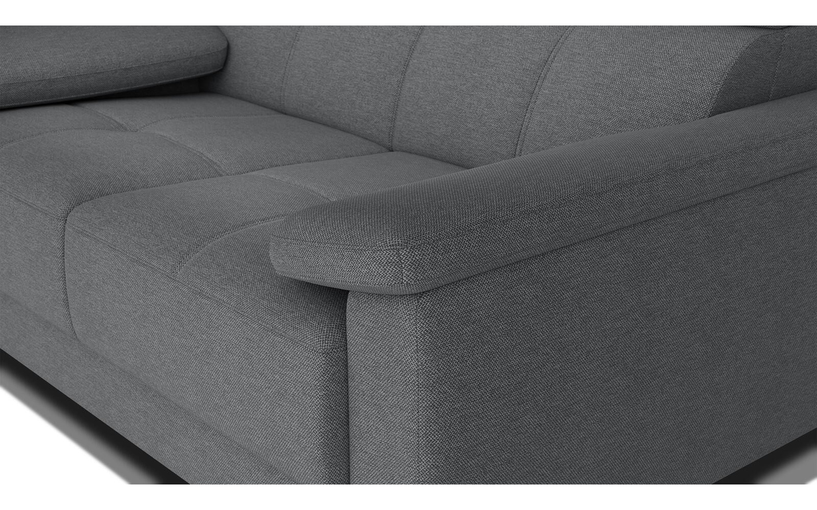 Canapé droit 2 places avec appuis-tête réglables TAUNUS