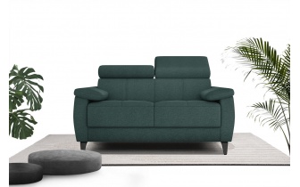 Canapé droit 2 places avec appuis-tête réglables TAUNUS