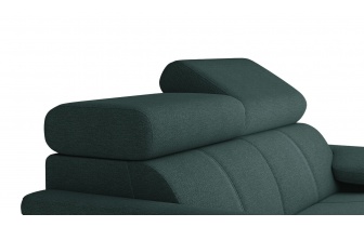 Canapé droit 2 places avec appuis-tête réglables TAUNUS