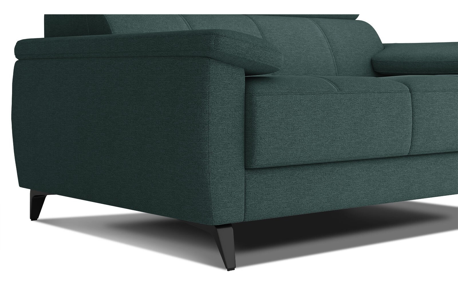 Canapé droit 2 places avec appuis-tête réglables TAUNUS