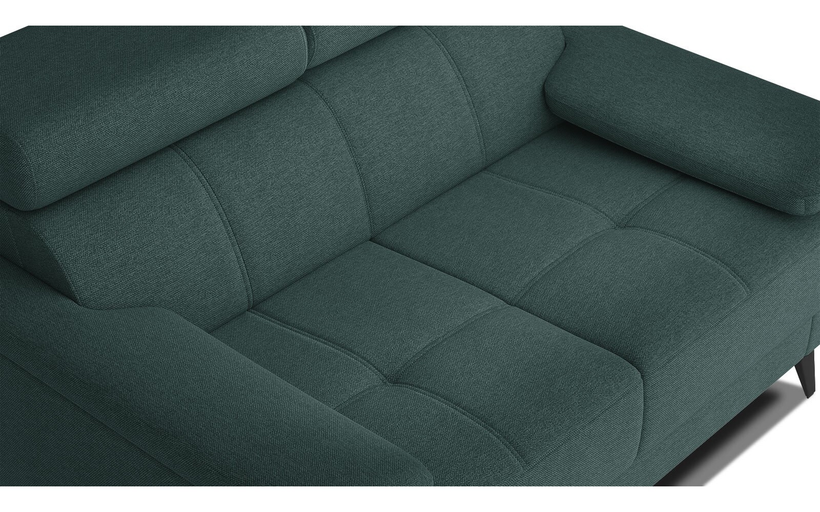 Canapé droit 2 places avec appuis-tête réglables TAUNUS