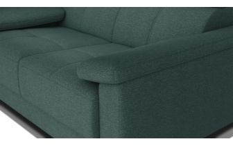 Canapé droit 2 places avec appuis-tête réglables TAUNUS