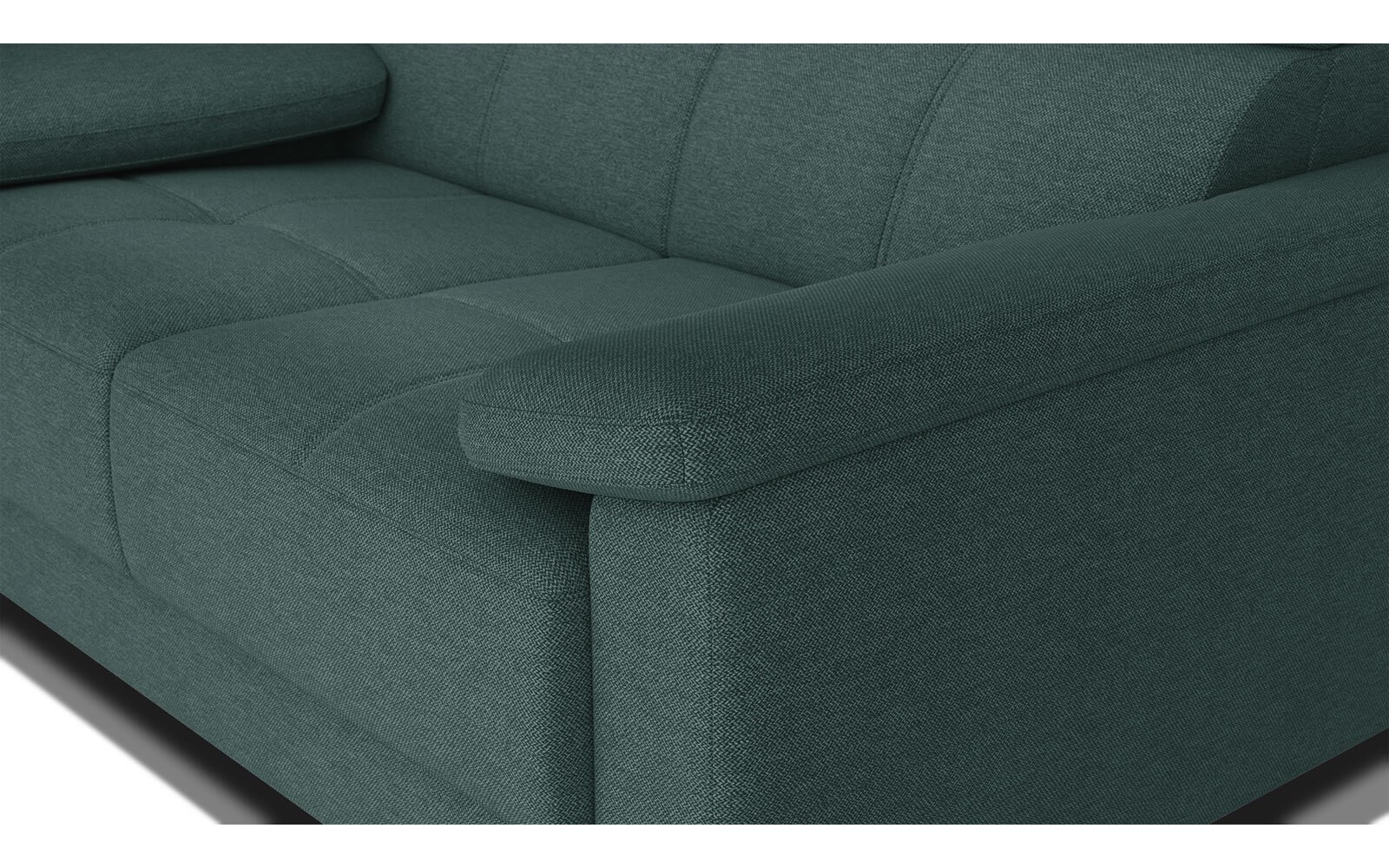 Canapé droit 2 places avec appuis-tête réglables TAUNUS