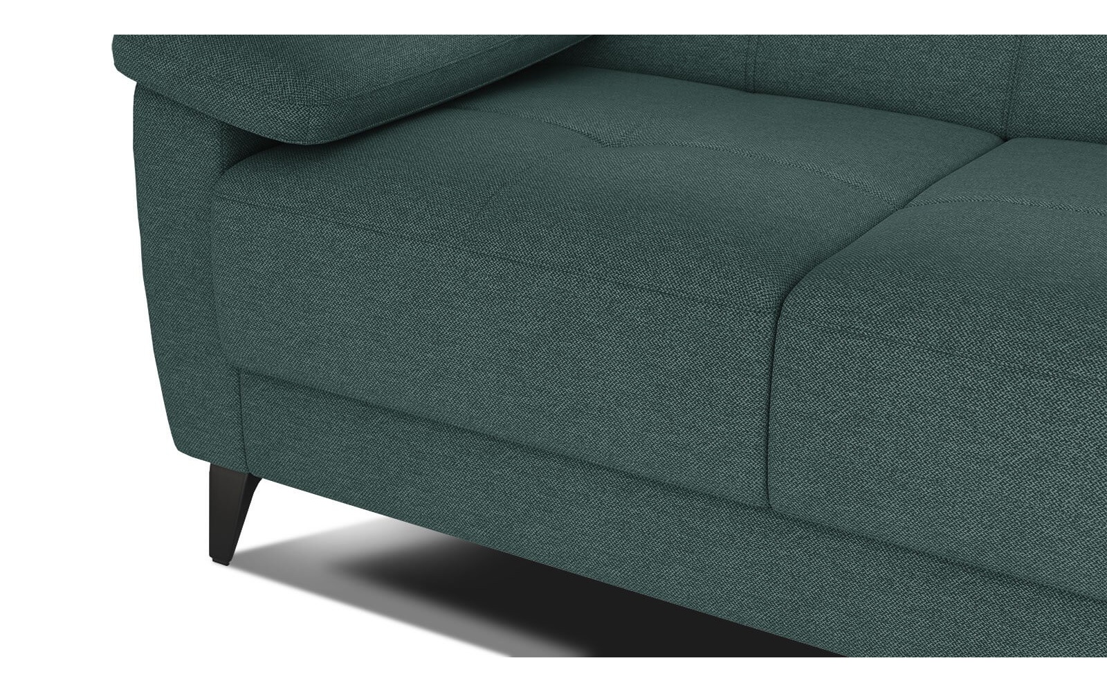 Canapé droit 2 places avec appuis-tête réglables TAUNUS