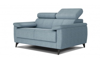 Canapé droit 2 places avec appuis-tête réglables TAUNUS