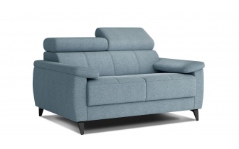 Canapé droit 2 places avec appuis-tête réglables TAUNUS