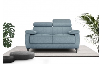 Canapé droit 2 places avec appuis-tête réglables TAUNUS