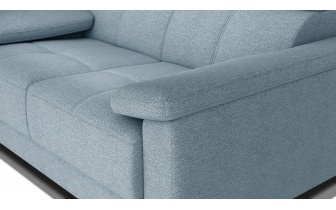 Canapé droit 2 places avec appuis-tête réglables TAUNUS