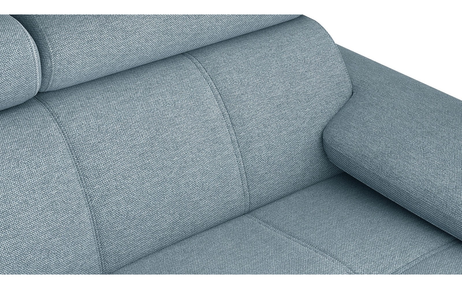 Canapé droit 2 places avec appuis-tête réglables TAUNUS