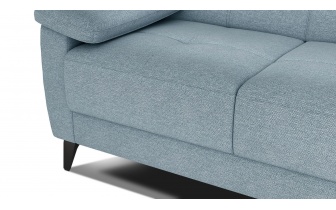 Canapé droit 2 places avec appuis-tête réglables TAUNUS