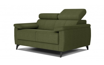 Canapé droit 2 places avec appuis-tête réglables TAUNUS