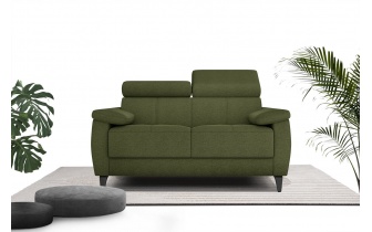 Canapé droit 2 places avec appuis-tête réglables TAUNUS