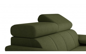 Canapé droit 2 places avec appuis-tête réglables TAUNUS