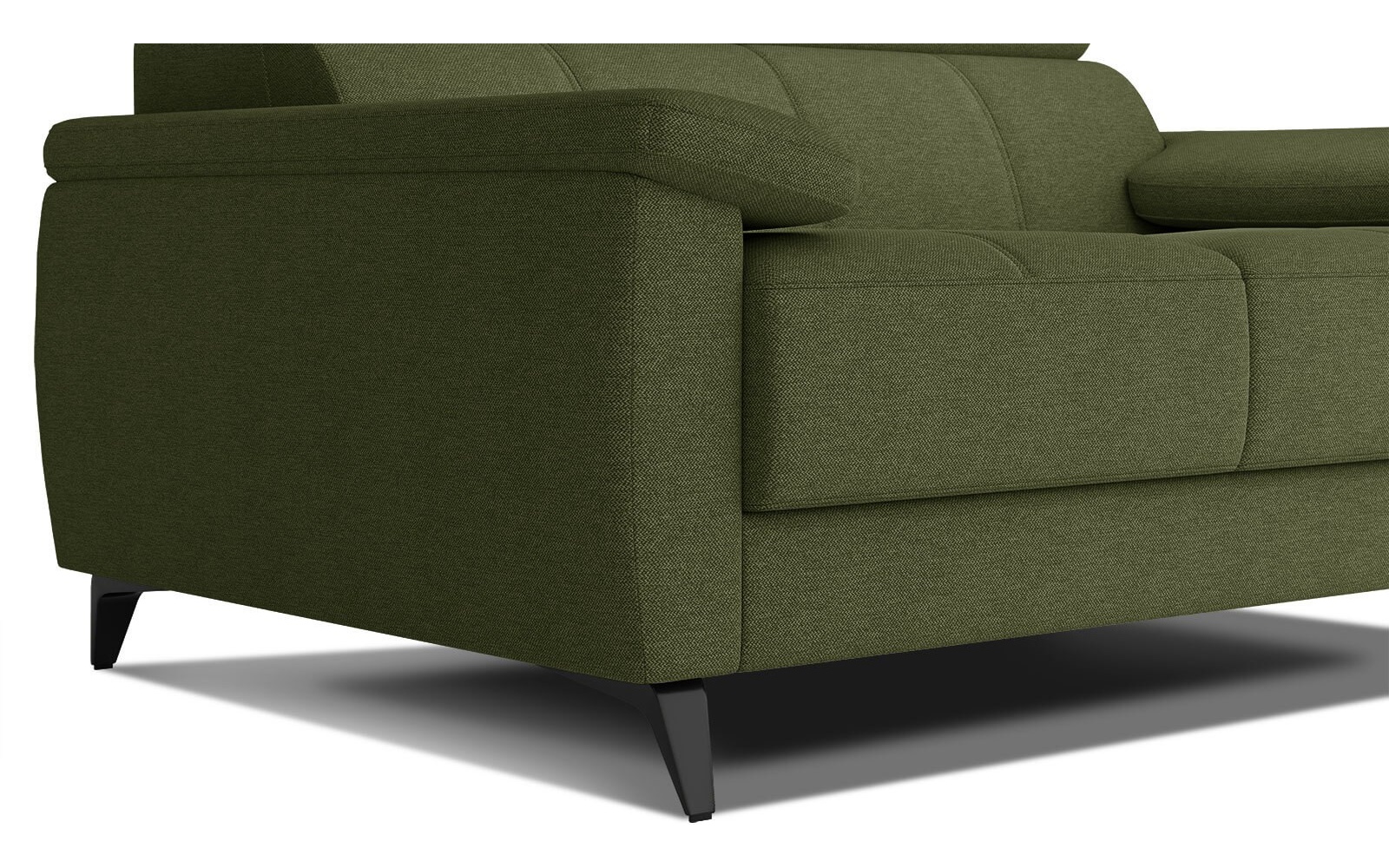 Canapé droit 2 places avec appuis-tête réglables TAUNUS