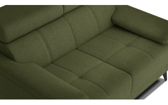 Canapé droit 2 places avec appuis-tête réglables TAUNUS