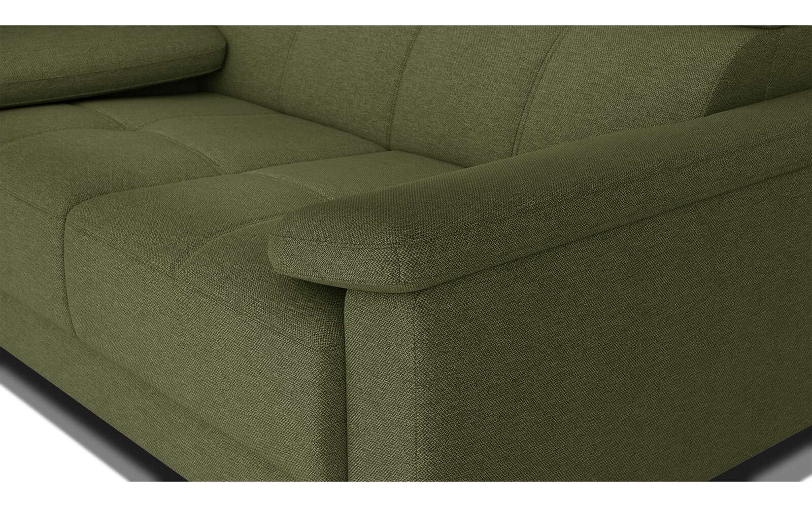 Canapé droit 2 places avec appuis-tête réglables TAUNUS