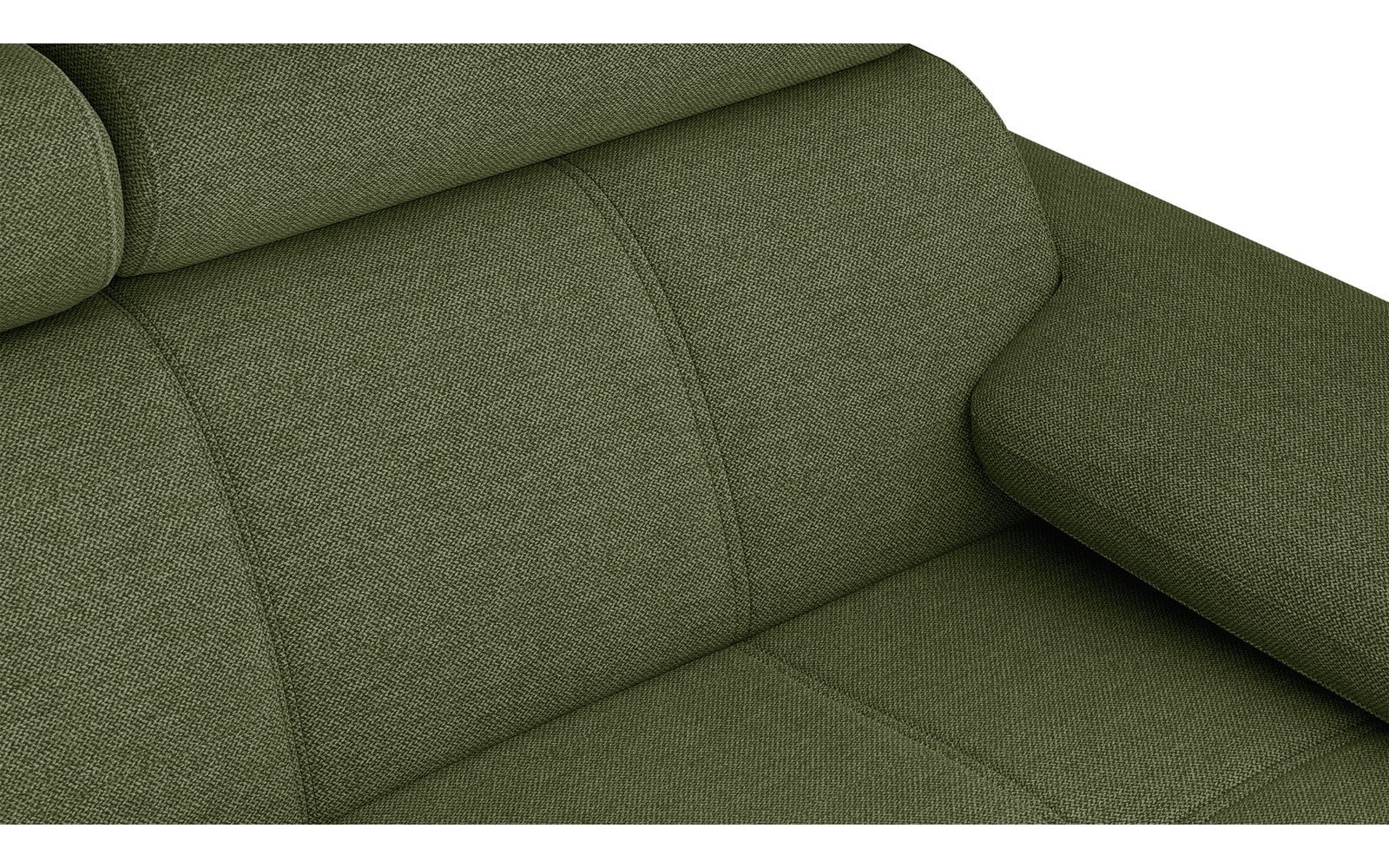 Canapé droit 2 places avec appuis-tête réglables TAUNUS