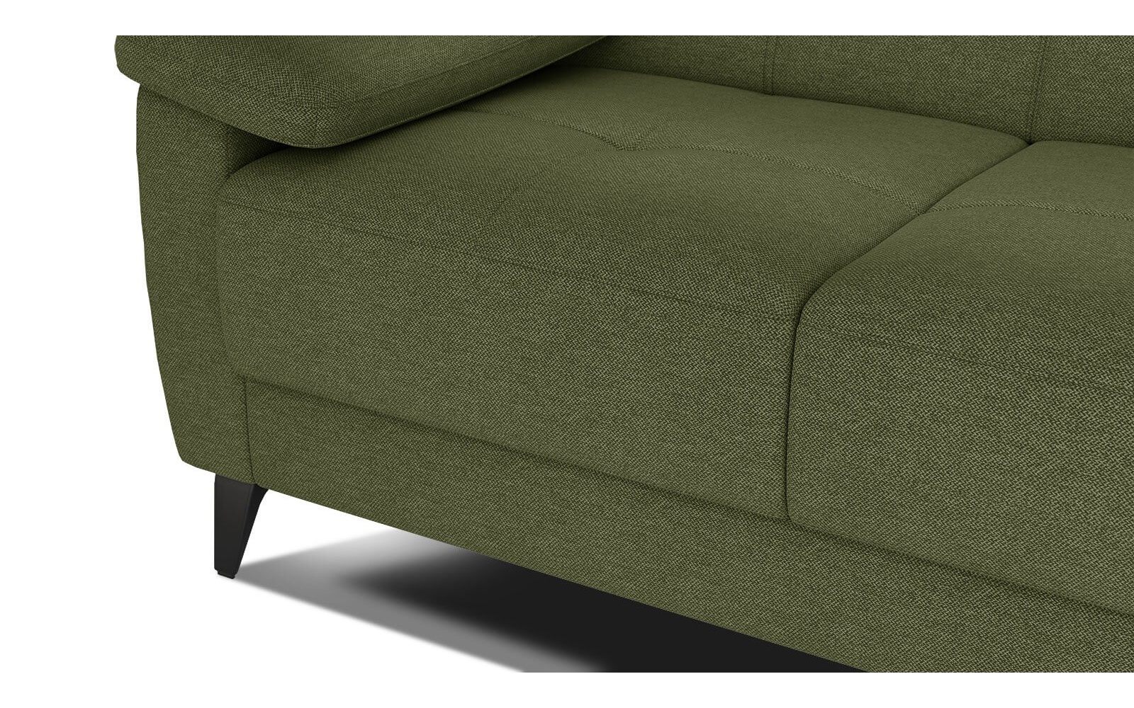 Canapé droit 2 places avec appuis-tête réglables TAUNUS