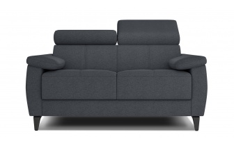 Canapé droit 2 places avec appuis-tête réglables TAUNUS