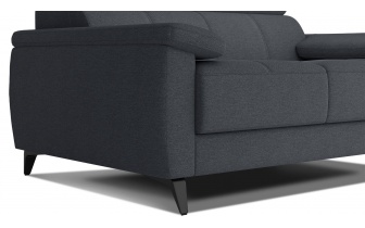 Canapé droit 2 places avec appuis-tête réglables TAUNUS