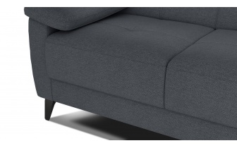 Canapé droit 2 places avec appuis-tête réglables TAUNUS