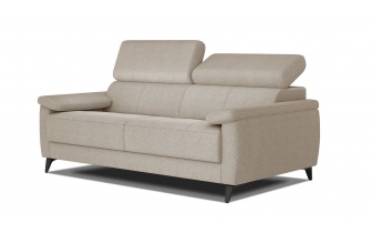 Canapé droit 3 places avec appuis-tête réglables TAUNUS