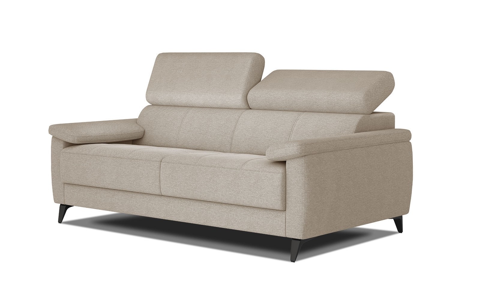 Canapé droit 3 places avec appuis-tête réglables TAUNUS