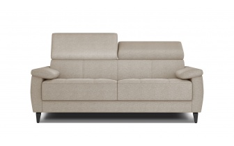 Canapé droit 3 places avec appuis-tête réglables TAUNUS