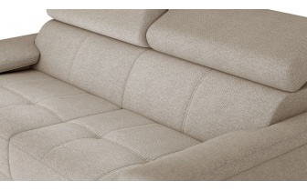 Canapé droit 3 places avec appuis-tête réglables TAUNUS