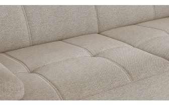 Canapé droit 3 places avec appuis-tête réglables TAUNUS