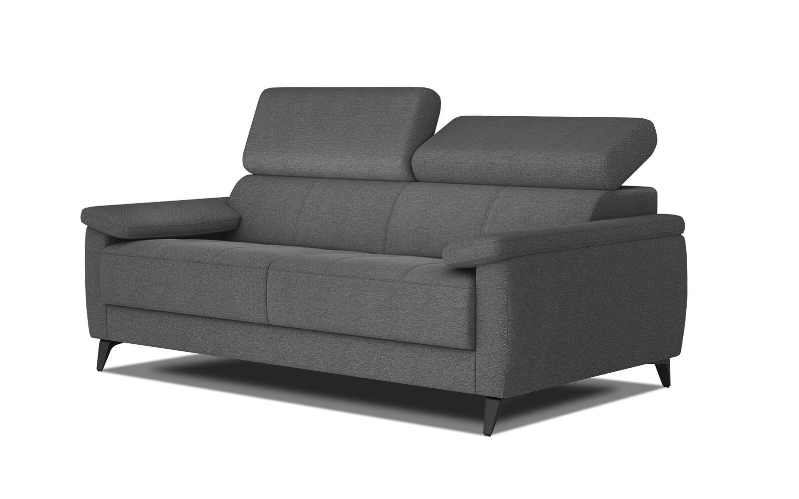 Canapé droit 3 places avec appuis-tête réglables TAUNUS