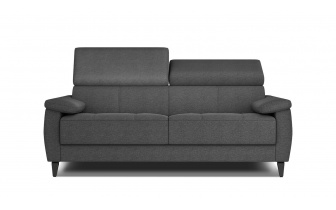 Canapé droit 3 places avec appuis-tête réglables TAUNUS