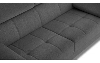 Canapé droit 3 places avec appuis-tête réglables TAUNUS