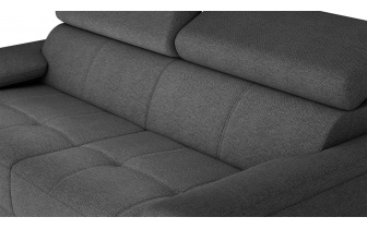 Canapé droit 3 places avec appuis-tête réglables TAUNUS