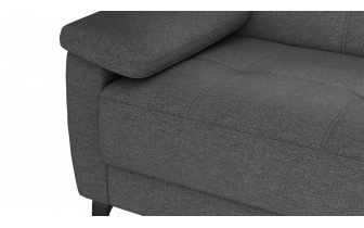 Canapé droit 3 places avec appuis-tête réglables TAUNUS